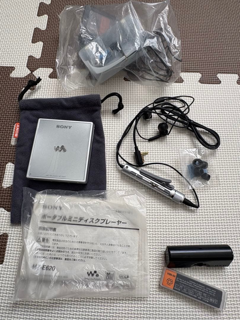 SONY ポータブルMD WALKMAN MZ-E620