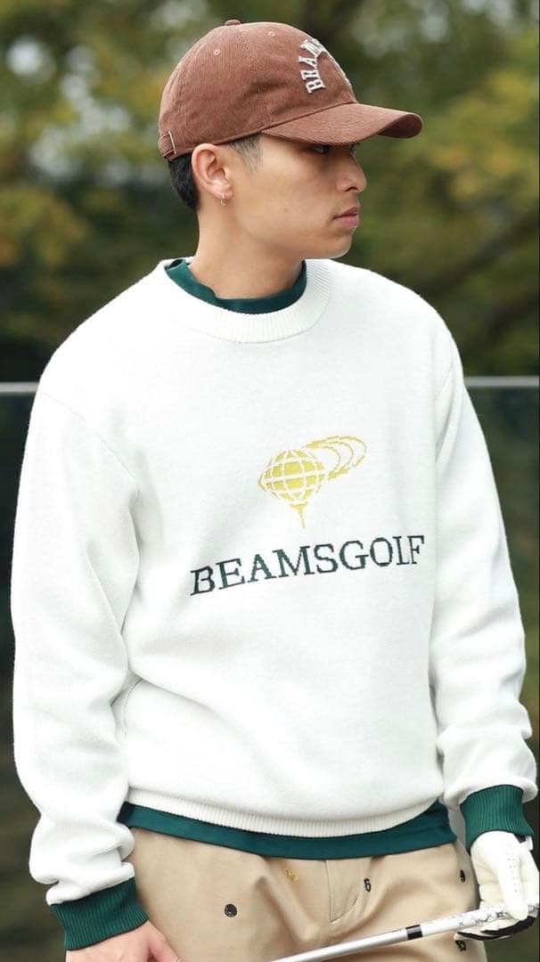 と*も様 BEAMS GOLF ニット　メンズXL