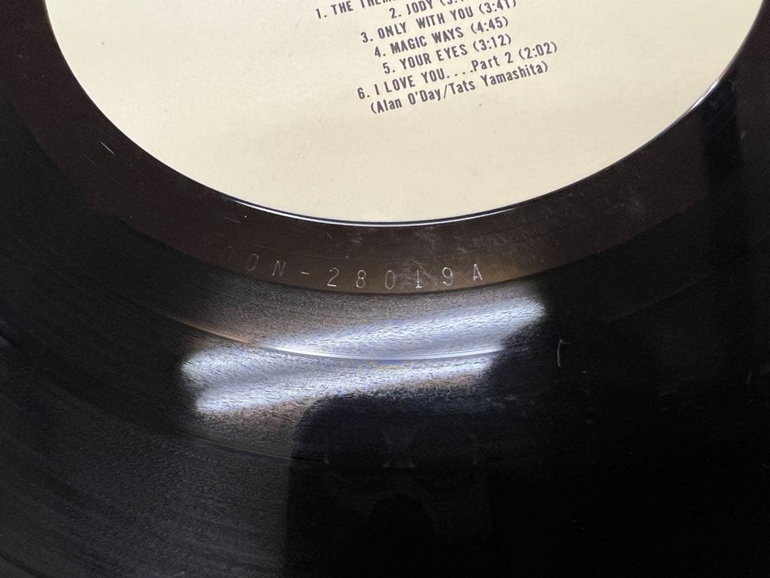 山下達郎Big Wave 邦楽レコードMOON-28019 1984年 帯付LP