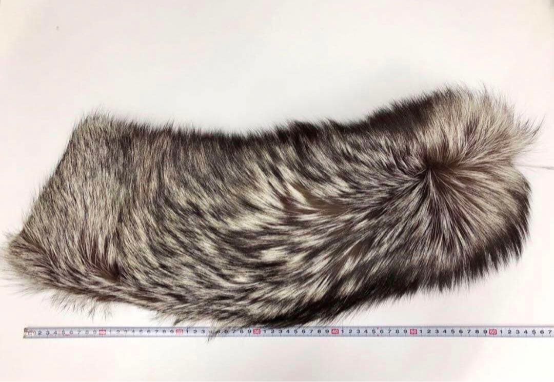 【264】バルマン サガフォックス ファーショール 卒業式 振袖 袴 毛皮 美品