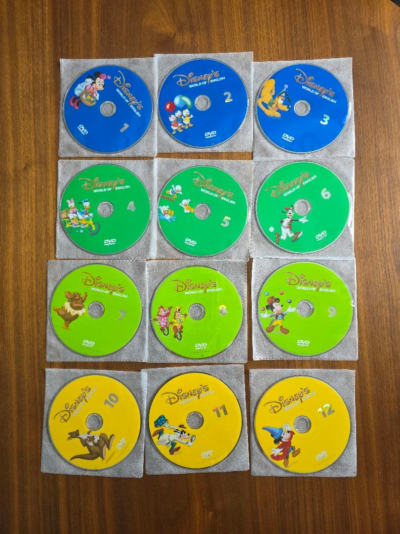 【新品】ディズニー英語　Book とDVD 1~12セット　DWE
