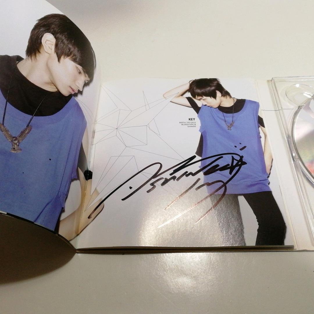 P*k様 SHINee THE FIRST MINI Replay 直筆サイン入