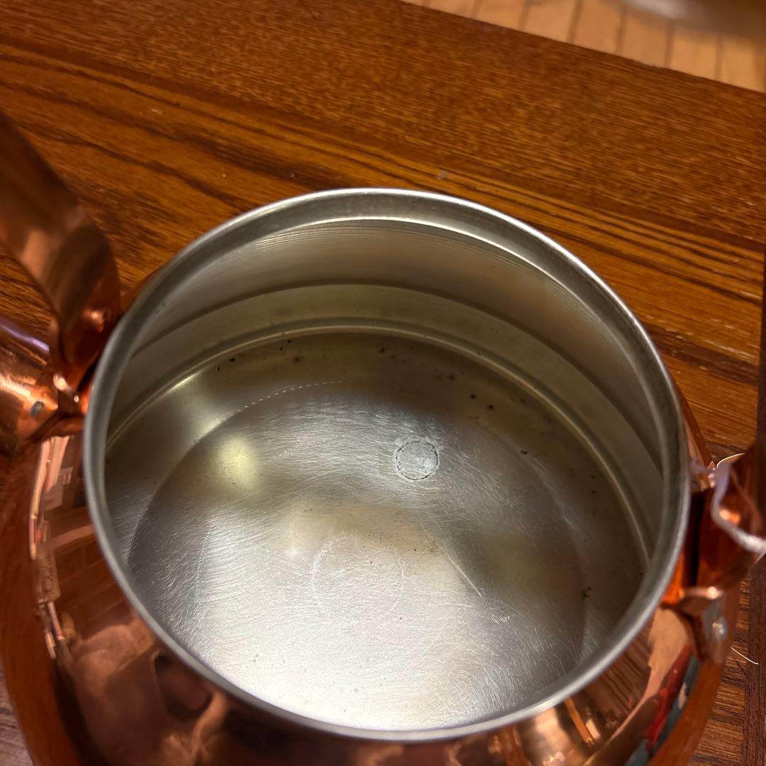 COPPER 銅製 キングカパー やかん ケトル 薬缶 2.5L 未使用