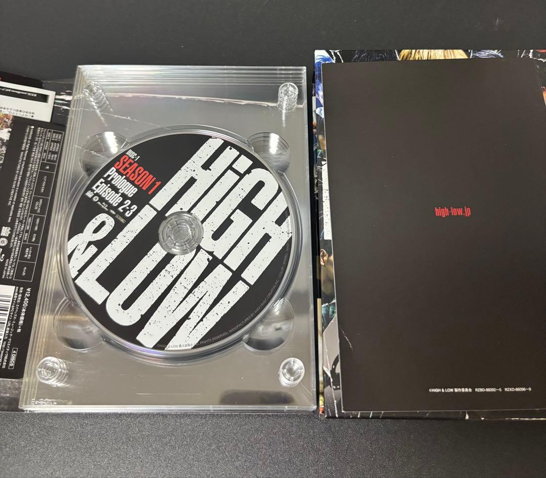 HiGH&LOW SEASON 1&2 完全版 Blu-rayBOX〈各4枚組〉