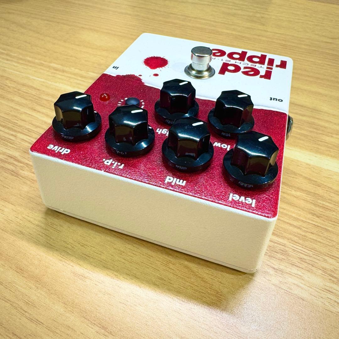 Tech21 Red Ripper ベース用ディストーション ファズ 廃盤 名機