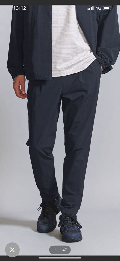 【極美品/unitedarrows】今期360°MASTER パンツのみ L