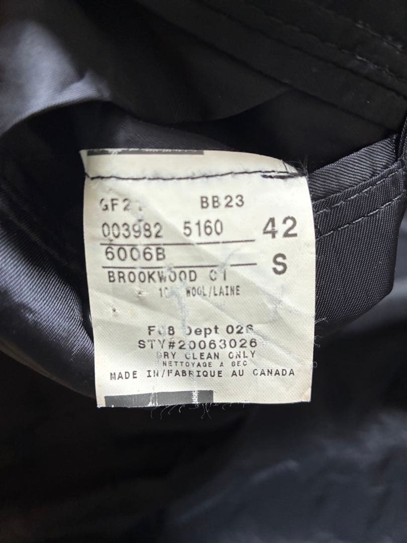 42S BROOKS BROTHERS 紺ブレ 金ボタン ロロピアーナ カナダ製