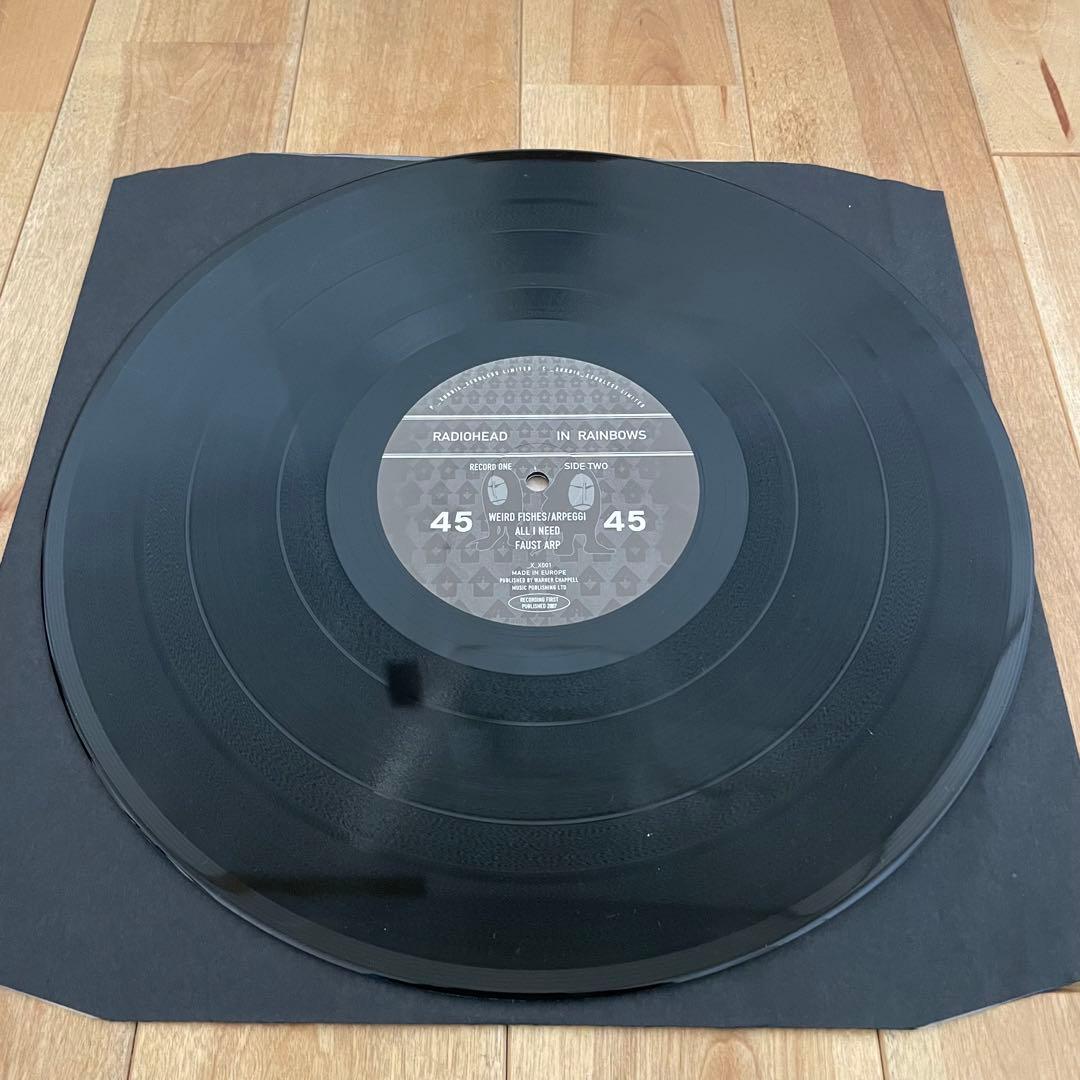 おまけ付き Radiohead In Rainbows 2LP 2CD BOX
