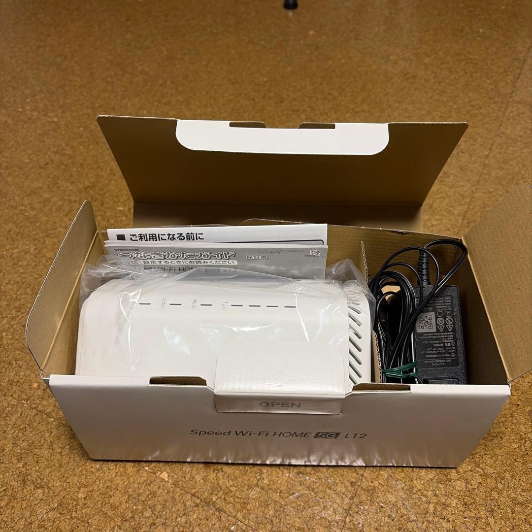 ルーター・ネットワーク機器 Speed Wifi  5G L12