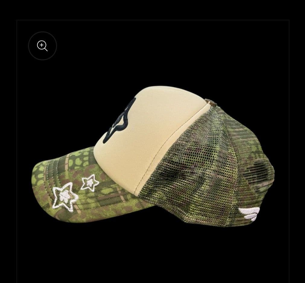 starteam mesh cap Oliveスターチーム