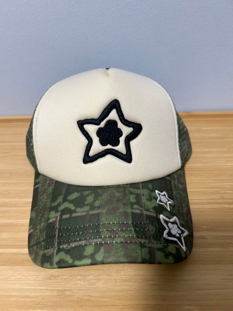 starteam mesh cap Oliveスターチーム