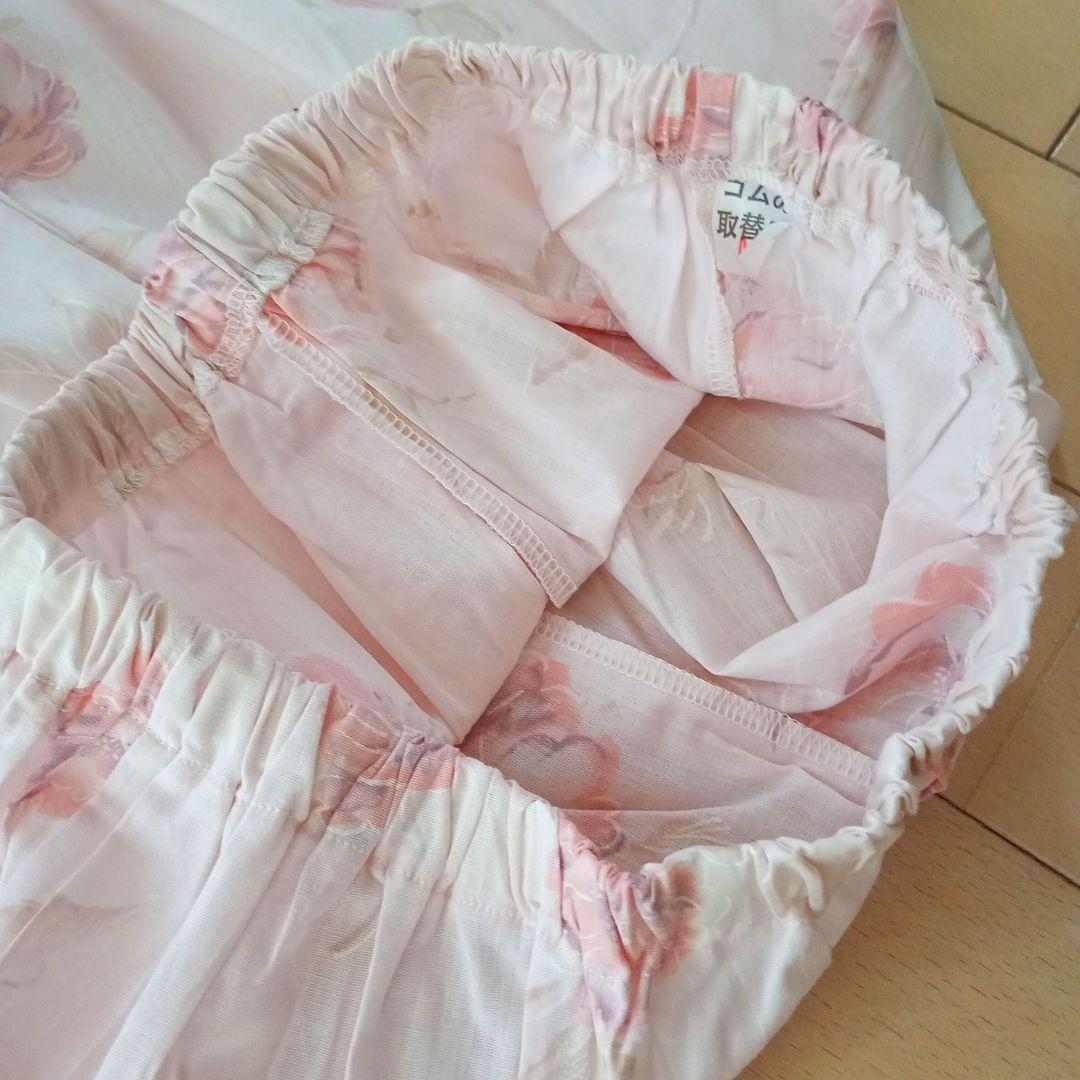 【新品】ワコール ile Saint-Louis 花柄パジャマ M 綿100%