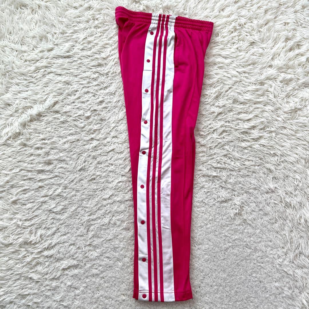 adidas トレフォイルロゴ　刺繍　ジャージ　大きいサイズ　洗える
