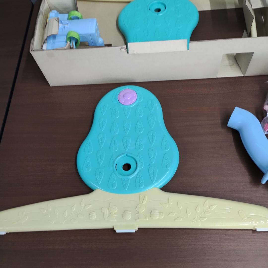 美品　プーメリー くまのプーさん　えらべる回転6wayジムにへんしんメリー