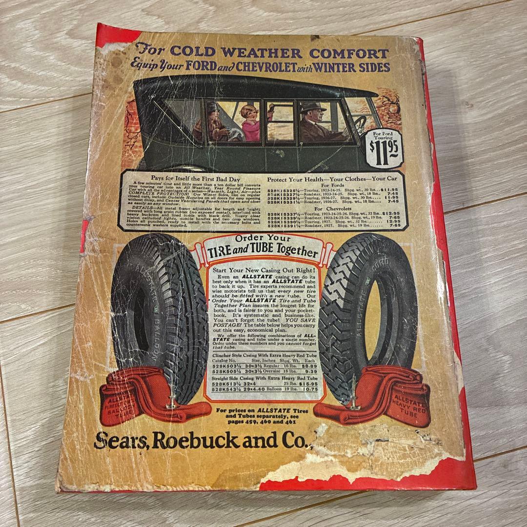 [週末オークション]SEARS ROEBUCK 1927年版復刻カタログ