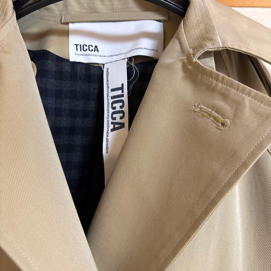 TICCA ベージュ トレンチテントコート