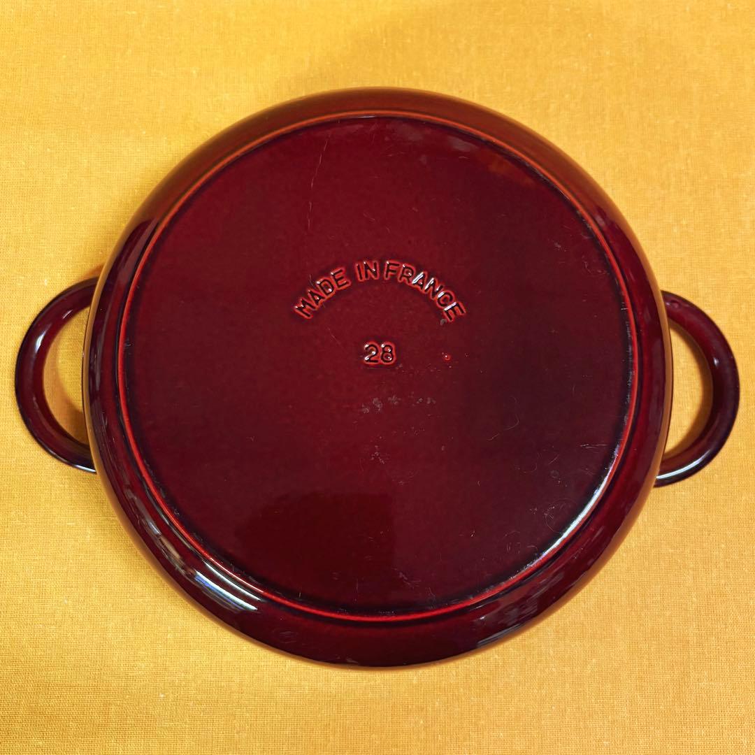 早い者勝ち‼️お買い得‼️STAUB ストウブ 超美品 28 ニダベイユ ソテーパン