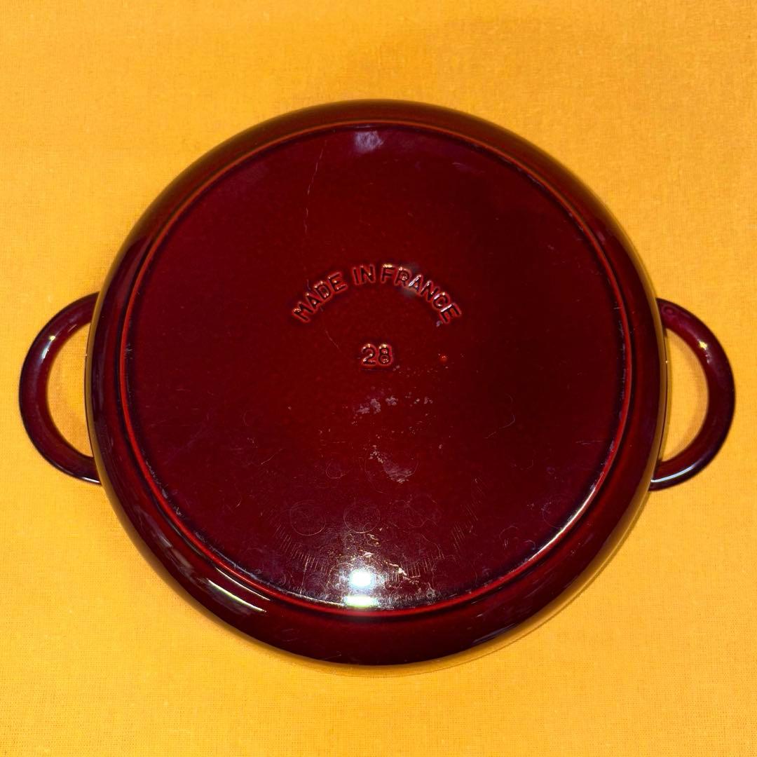 早い者勝ち‼️お買い得‼️STAUB ストウブ 超美品 28 ニダベイユ ソテーパン