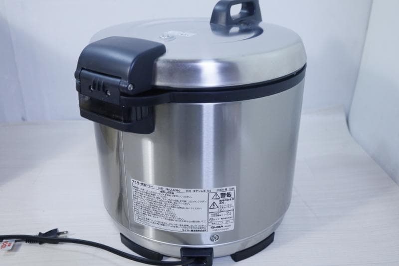 超美品◆タイガー 炊飯器炊きたて◆2升 業務用　 JNO-A360◆ステンレス