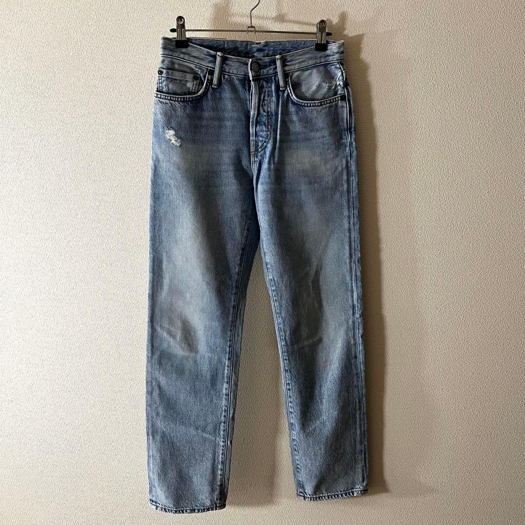 現行Acne Studios 1997 light blue trash デニム