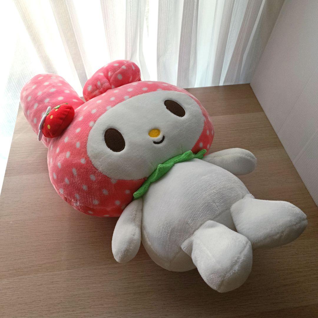 2013年 マイメロディ ふわふわイチゴぬいぐるみ Lサイズ 希少レア 当時物