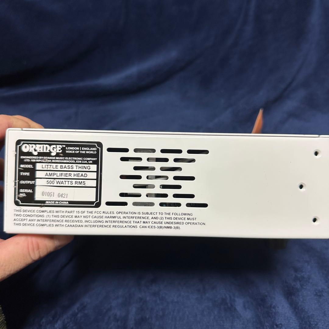 ORANGE BASS LITTLE THING 500W ベースアンプ ヘッド