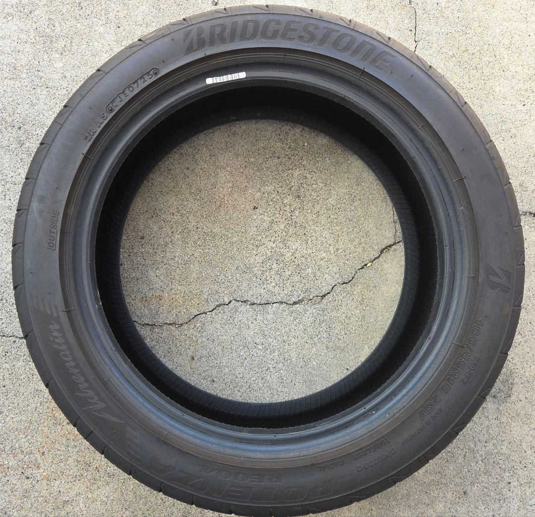 ヒ*5様 BRIDGESTONEポテンザ004アドレナリン　165/55R15