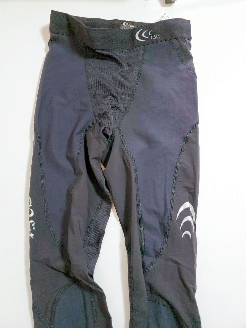 C3fit インパクトブリーズ ロングタイツ コンプレッション ランニング M