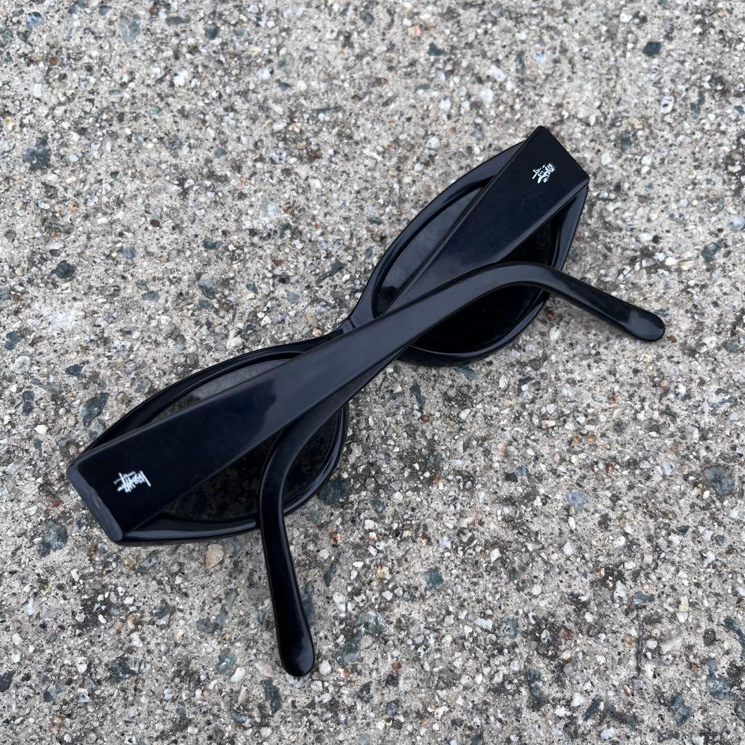 小物 90s old stussy eyewear TINA black