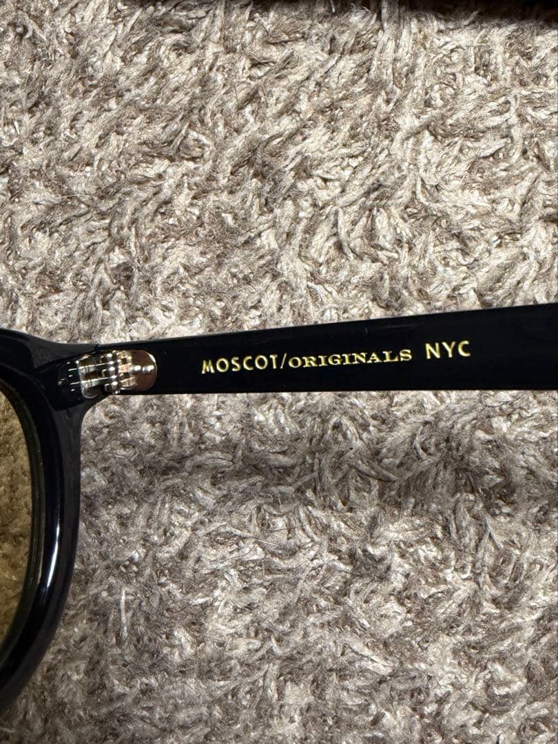 小物 MOSCOT DAHVEN 47 BLACK