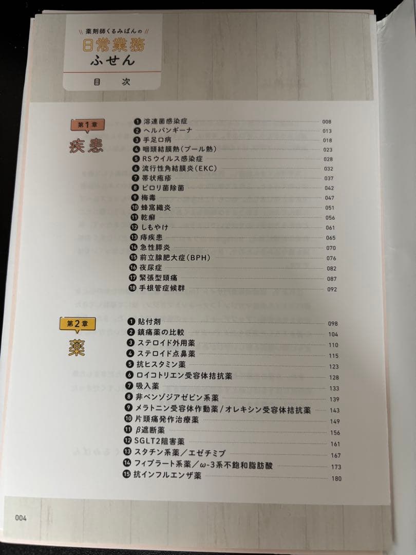 おー　薬剤師くるみぱんの 日常業務ふせん、循ドリル