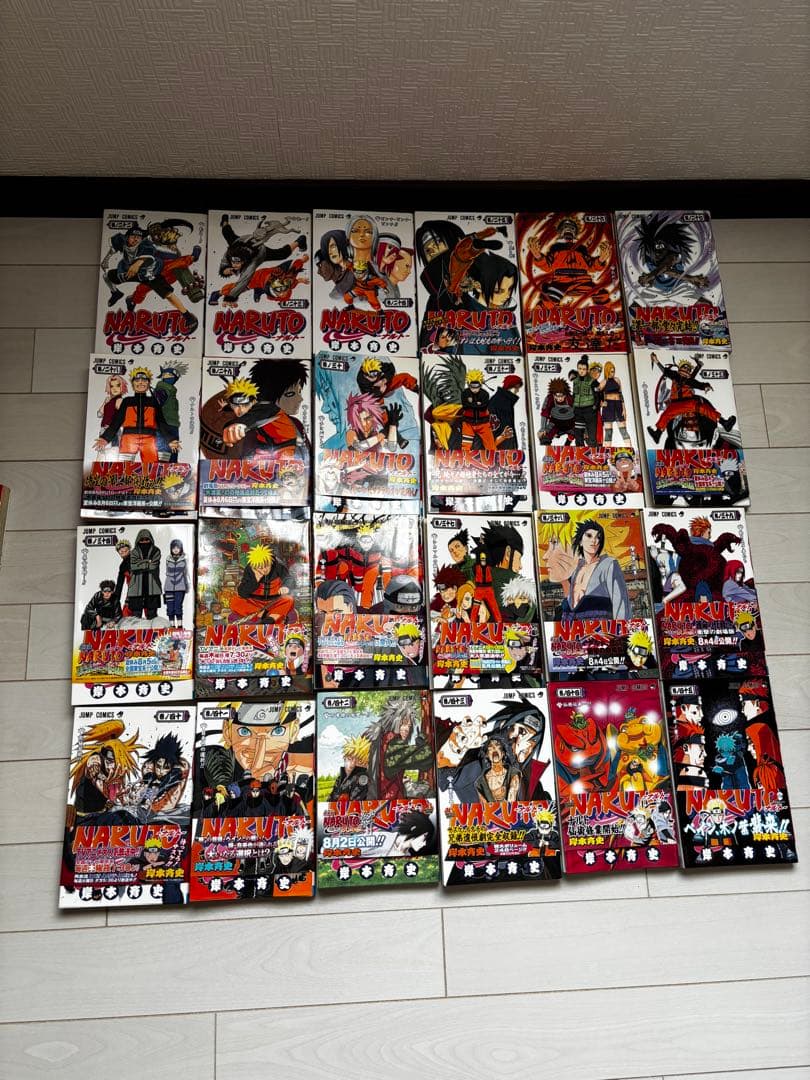 NARUTO ナルト　全72巻（初版22巻から72巻まで51冊）➕外伝