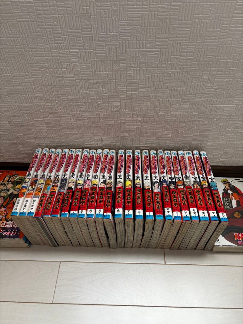 NARUTO ナルト　全72巻（初版22巻から72巻まで51冊）➕外伝