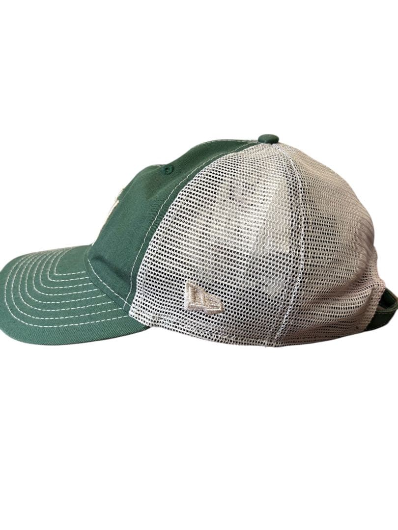 STUSSY × NEW ERA メッシュ キャップ グリーン xpv