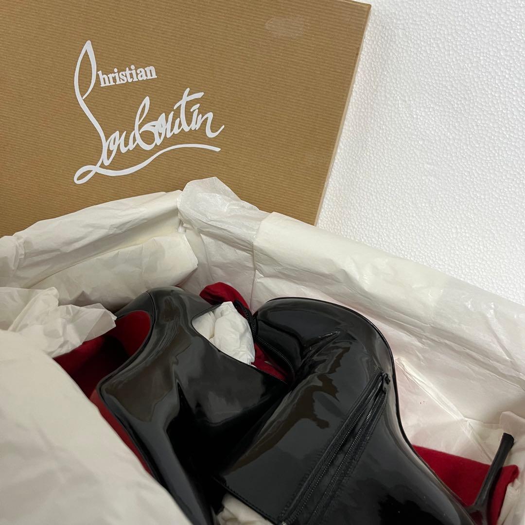 【F】Christian Louboutin ハイヒール ブーツ ブラック