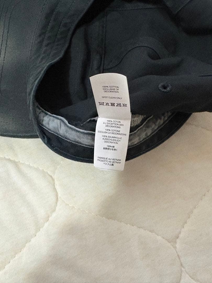 帽子 Supreme Overdyed Camp Cap black