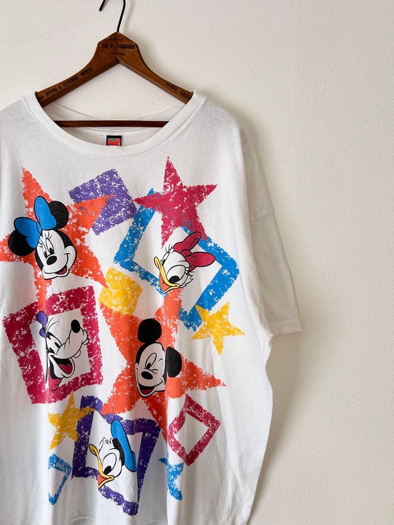 00's Disney ミッキー　Tシャツ　プリントT ビッグサイズ