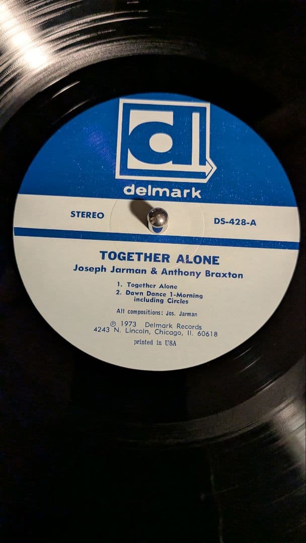 洋楽 JosephJarman&AnthonyBraxtonTOGETHERALONE