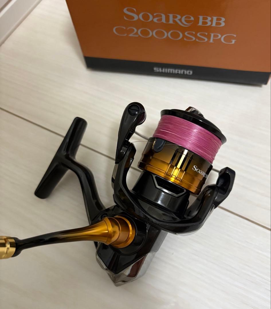 ☆*★様 スピニングリール　ソアレBB C2000SSPG PE付　ゴメクサスハ