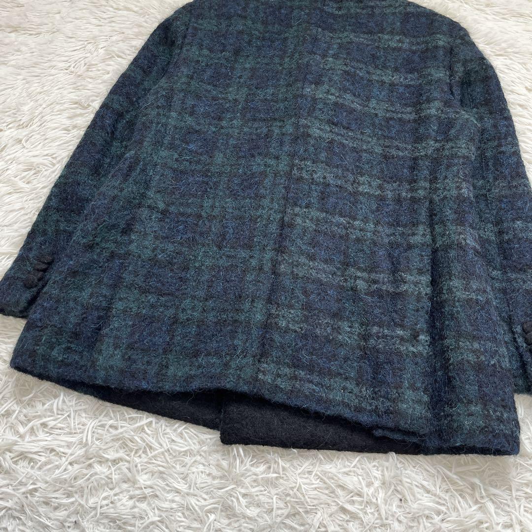 希少美品✨ラルディーニ タータンチェック テーラードジャケット アンコン L