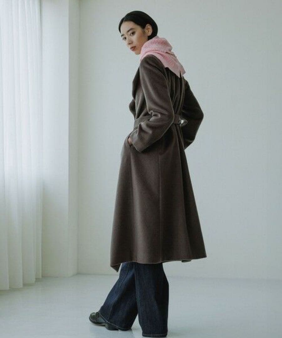 ROPE' プレミアムカシミヤ ロングコート【逸品・マルチWAY】【25AW】