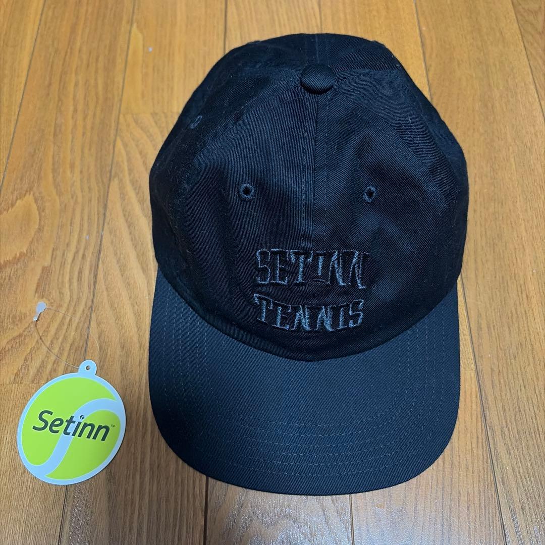 Setinn ブラック ベースボールキャップ