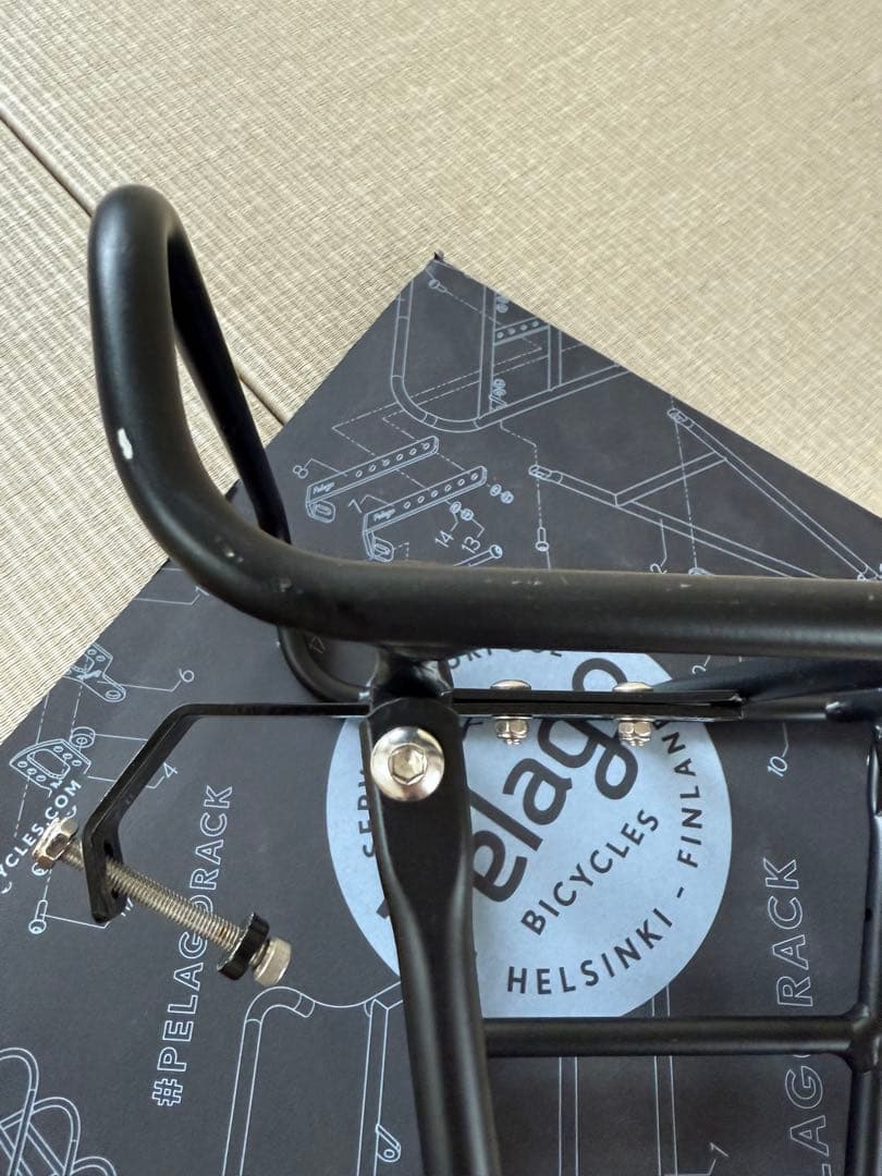 Pelago Commuter Front Rack M ブラック