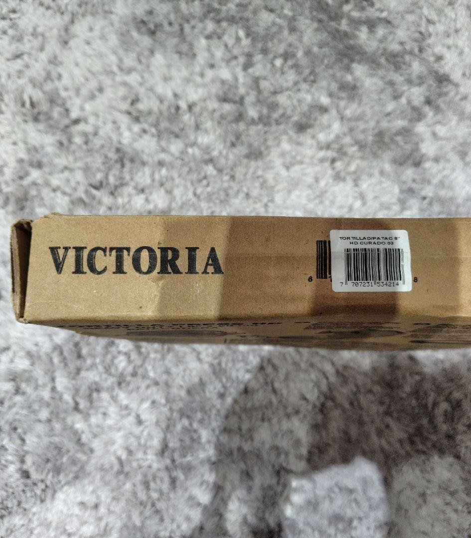 新品未開封Victoria トルティーヤプレス 20cm 鋳鉄製 8インチ