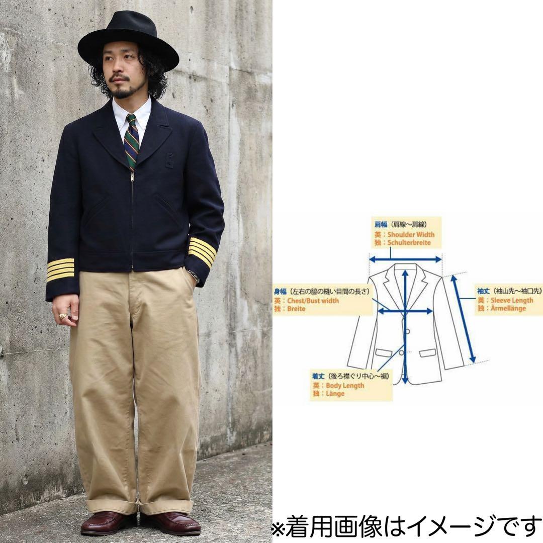 50s 60s★短丈 ジャケット★アイク★ギャバジャン★ブレザー★USA製★L