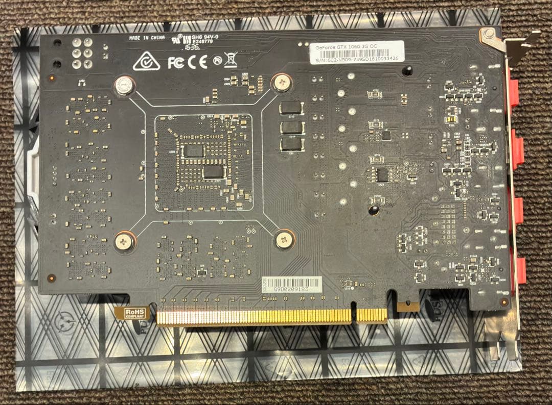 グラフィックボード・グラボ・ビデオカード MSI GeForce GTX 1060 3G OC