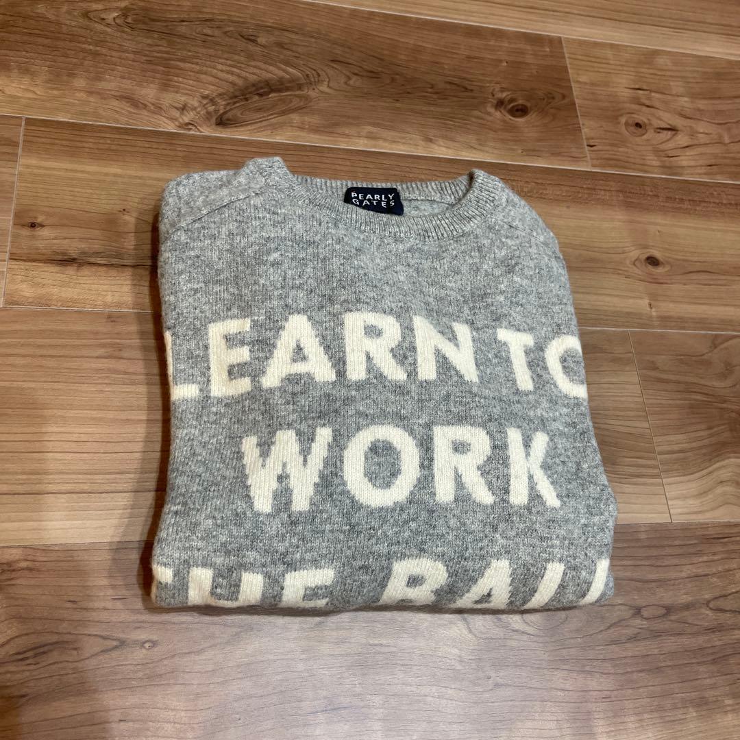 千*孝様 【美品】PEARLY GATES⭐︎パーリーゲイツwool sweat