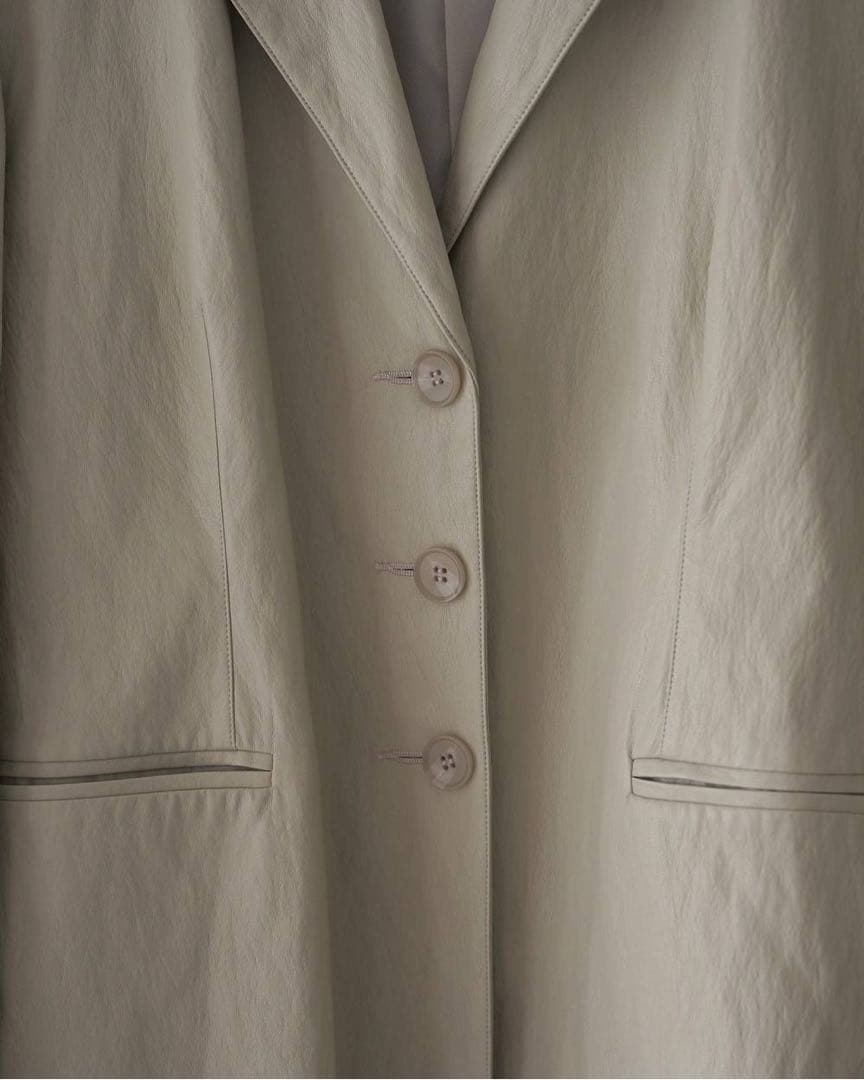 ジャケット・アウター anuke Ecoleather Tailored Jacket