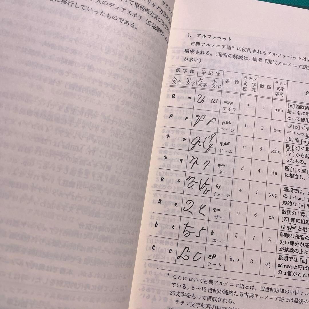 アルメニア語文法・古典アルメニア語文法　2冊セット