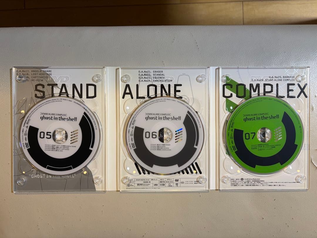 攻殻機動隊 Stand Alone Complex DVD-BOX 〈初回限定〉